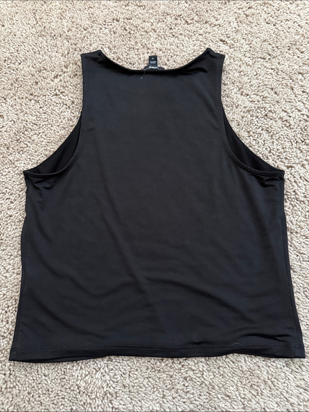 Express Black Racerback Tank Top - Picture 2 of 2